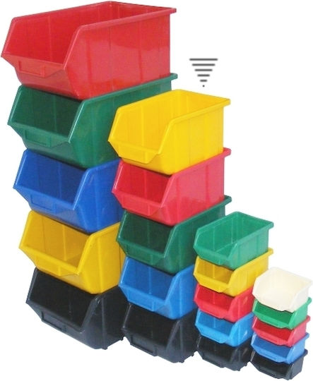 Storage Container Ecobox Medium Red