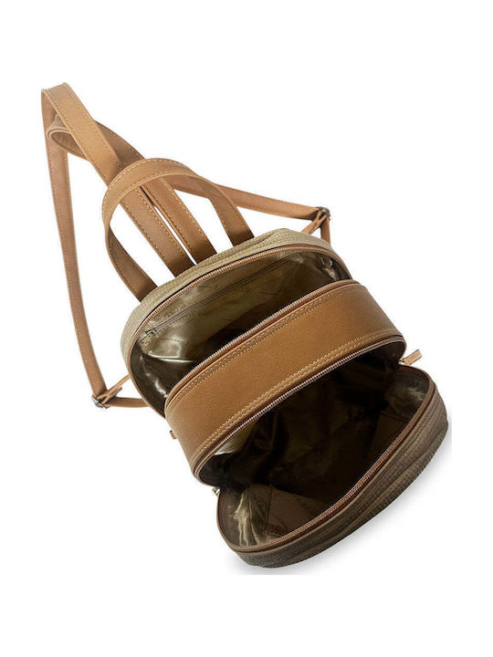 Damentasche Rucksack Nomade Beiges