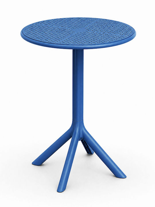 Garten- und Outdoor-Möbelsets Typsatz für kleinen Raum Moda 3 Stücke Blau GRD549-Round-Blau