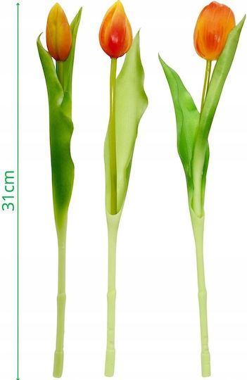 Blumenstrauß aus Orange Tulpe 31cm Saska Garden