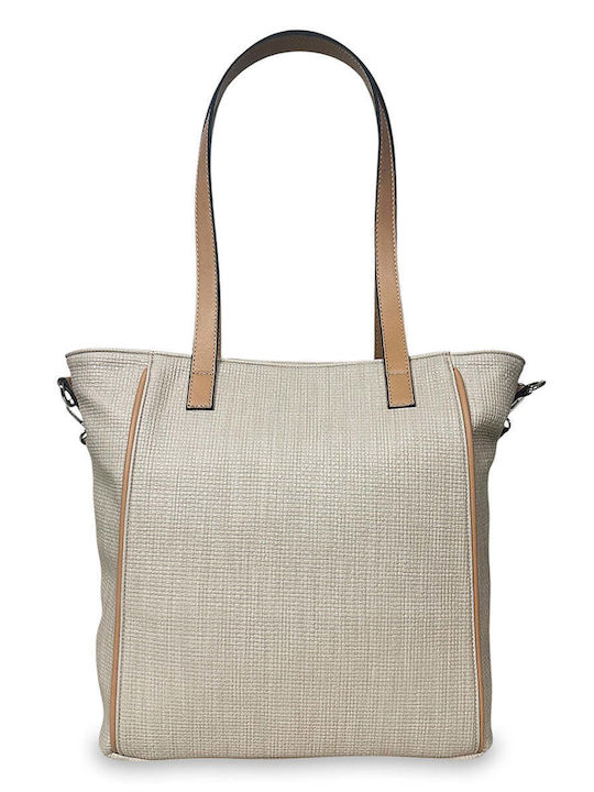 Γυναικεία Τσάντα Ώμου Shopper Nomade Μπεζ