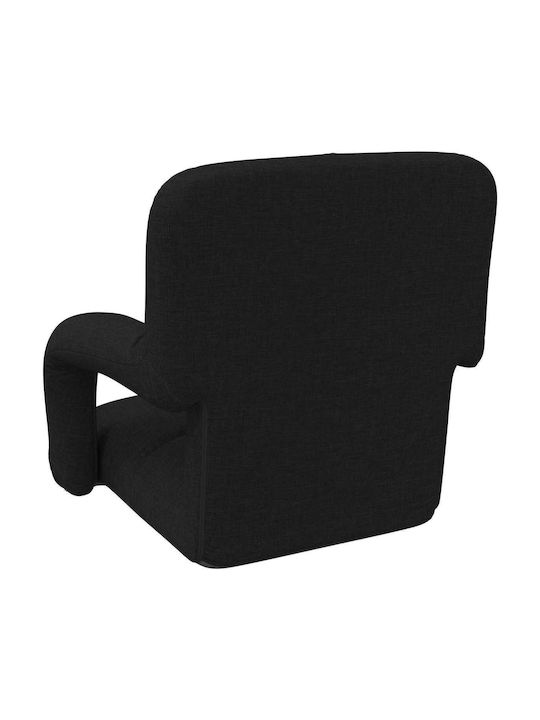 Multifunctional Bean Bag Chair Black 58x62x58cm