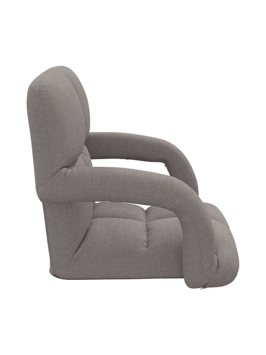 Multifunctional Bean Bag Chair Taupe 58x62x58cm