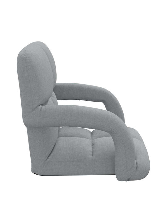 Multifunctional Bean Bag Chair Light Gray 58x62x58cm