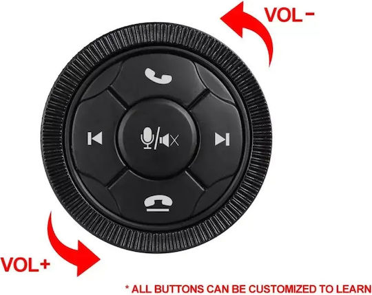 Universal Car Steering Wheel Remote Control Android Multimedia Screens Blue Lighting Tc-441
