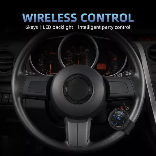 Universal Car Steering Wheel Remote Control Android Multimedia Screens Blue Lighting Tc-441