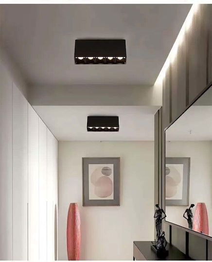 Alista Home LED Iluminare Liniară Comercială Plafon 8W Alb Natural M14xA6.5xÎ3.5cm
