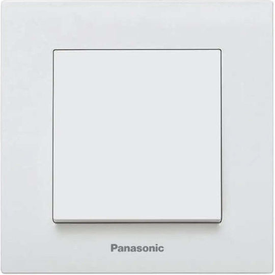Panasonic Χωνευτός Διακόπτης Τοίχου