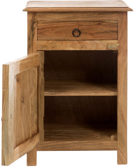 Attari Ξύλινο Καφέ 45x32x66cm