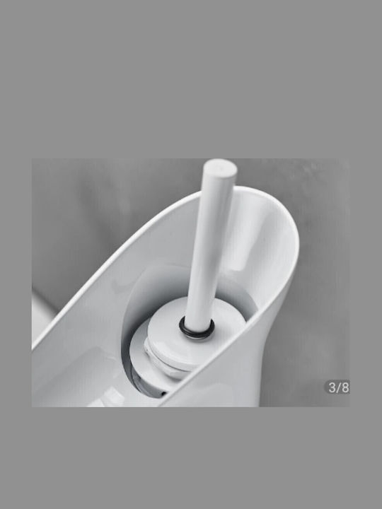 Bonken Baterie Amestecare Chiuvetă Cascadă Înaltă Albă