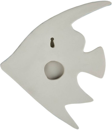 Butlers Διακοσμητικό Ψάρι από Κεραμικό Υλικό Coral 16x2cm