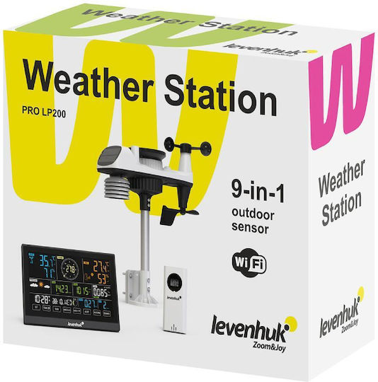 Levenhuk Wezzer Pro 86222 Kabelloser Wetterstation Digital Tischplatte Levenhuk Wezzer Pro 86222 Kabelloser Wetterstation Digital Tischplatte