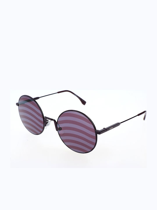 Fendi Unisex Γυαλιά Ηλίου με Μαύρο Σκελετό