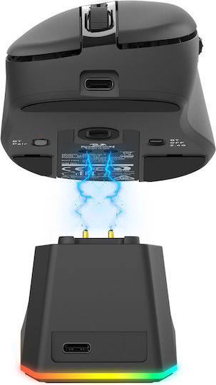 Redragon M998-ULTRA Kabelloses RGB Gaming Maus 30000 DPI Schwarzes