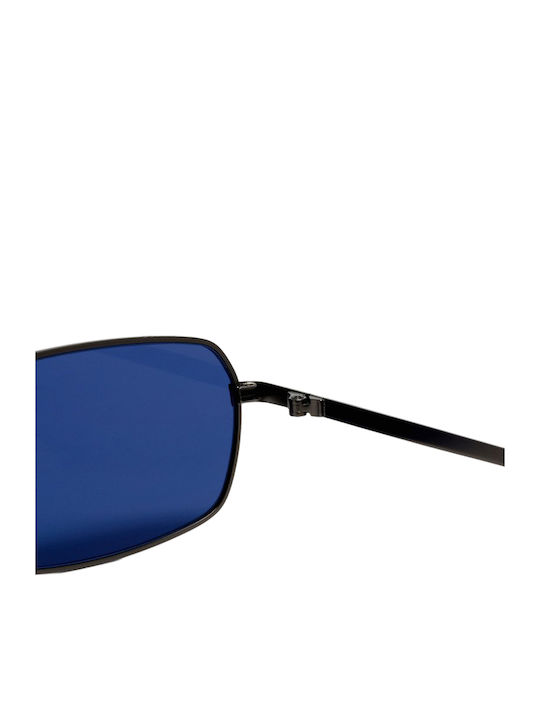 Superdry Women's Sunglasses with Black Frame and Blue Lenses W9710056A-K5G
