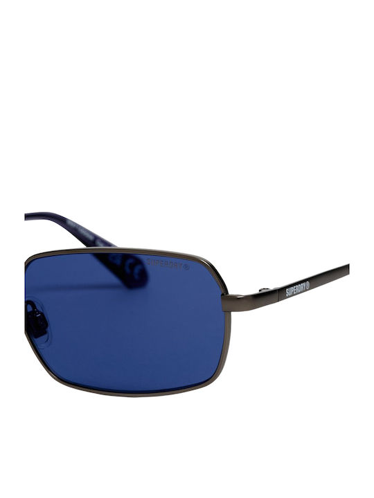 Superdry Women's Sunglasses with Black Frame and Blue Lenses W9710056A-K5G