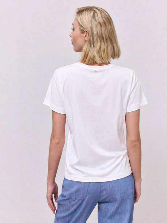 Γυναικείο T-shirt Λευκό
