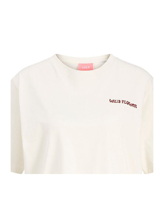 Women's Cotton Short Sleeve Blouse White
