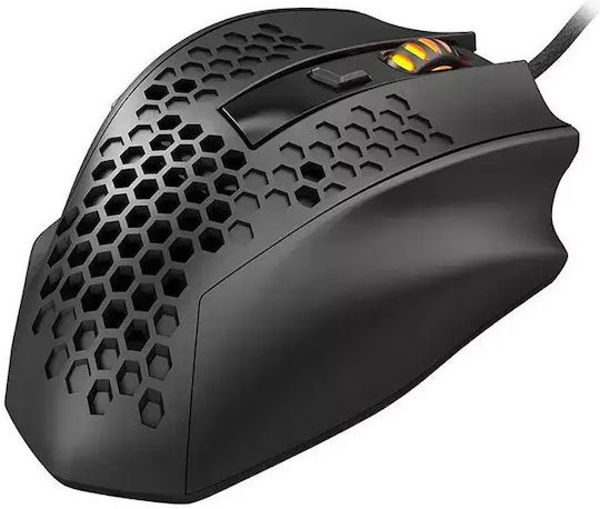 Redragon Bomber M722 RGB Gaming Ποντίκι 12400 DPI Μαύρο