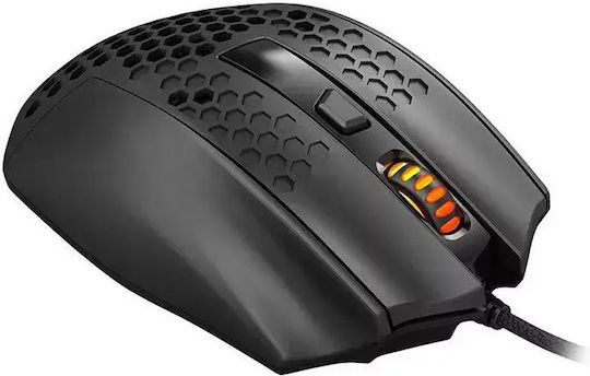 Redragon Bomber M722 RGB Gaming Ποντίκι 12400 DPI Μαύρο