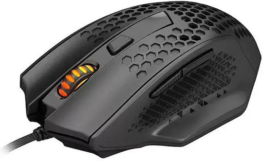 Redragon Bomber M722 RGB Gaming Ποντίκι 12400 DPI Μαύρο