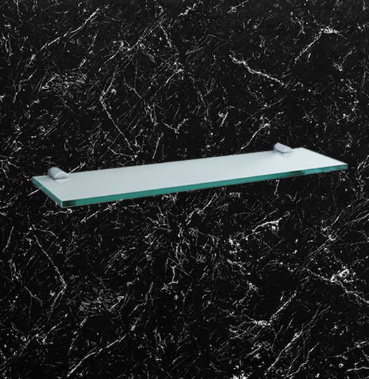Wall Mounted Bathroom Shelf Glass