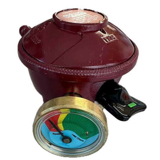 Coral Gas Prime Gas Regulator Low Pressure Flow 1.3 kg/h