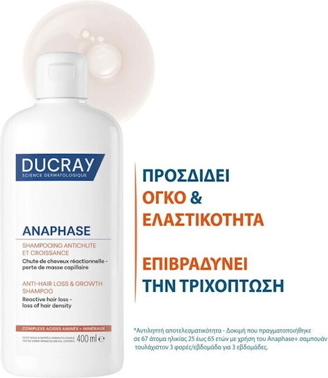 Ducray Anaphase Σαμπουάν κατά της Τριχόπτωσης 400ml