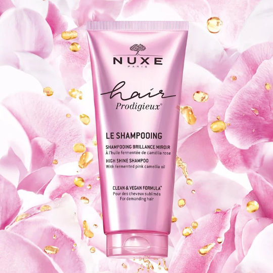 Nuxe High Shine Σαμπουάν Αναδόμησης/Θρέψης & Ενυδάτωσης για Λεπτά Μαλλιά 200ml