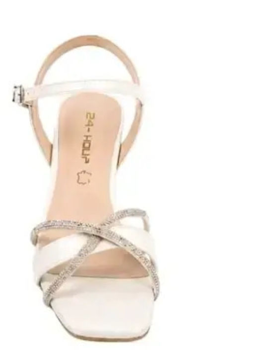 Leather Women's Sandals White