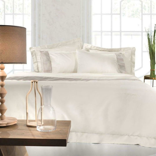 Guy Laroche Σετ Υπέρδιπλη 245x255cm Silky Ivory