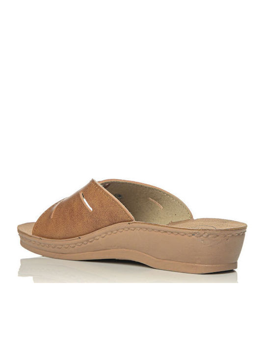 Γυναικεία Ανατομικά Σανδάλια Flatforms Ταμπά