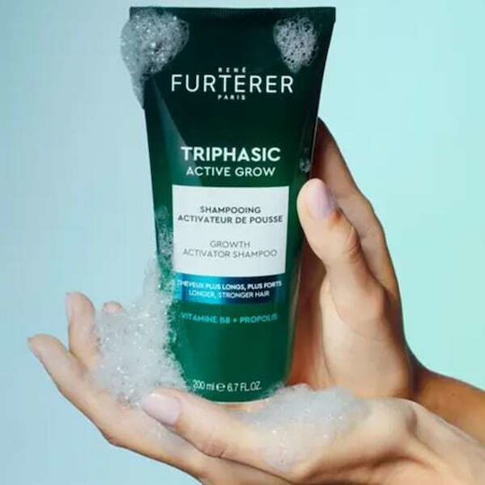 Rene Furterer Triphasic Grow Σαμπουάν Αναδόμησης/Θρέψης 200ml