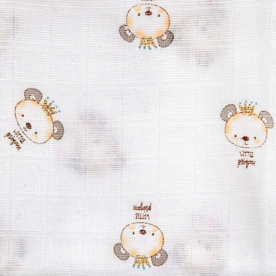 Interbaby Blue Swaddle Blankets 80x80cm 3 Pieces