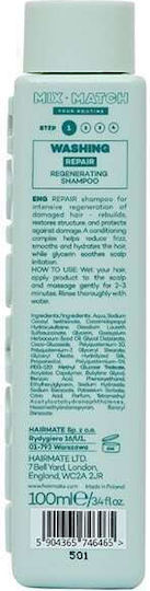 Hairmate Σαμπουάν Αναδόμησης/Θρέψης για Ταλαιπωρημένα Μαλλιά 100ml