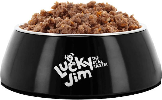 Lucky Jim Υγρή Τροφή για Κουτάβια με Βοδινό, Μοσχάρι, Σολομό και Καρότο 200gr
