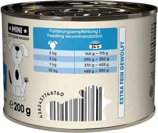 Lucky Jim Hrana Umedă Pentru Câini Cu Pui 200gr