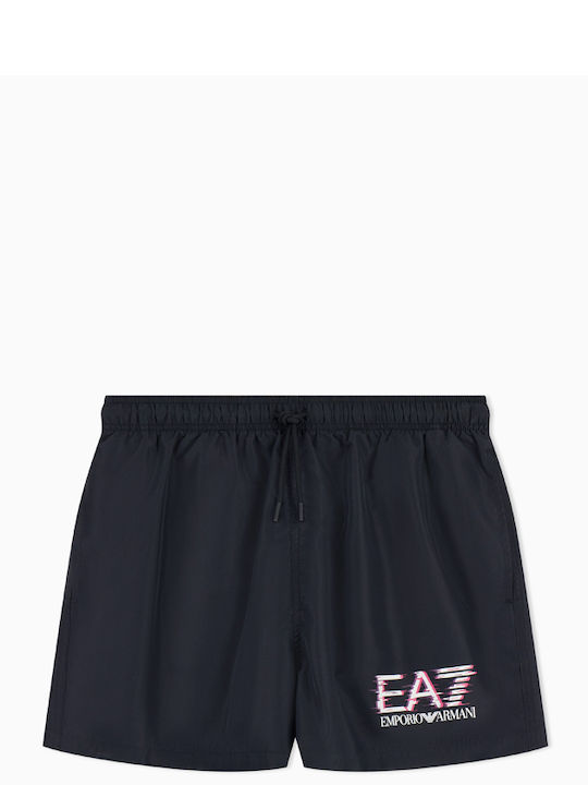 Men's Swimwear Shorts White-Black-Fuchsia