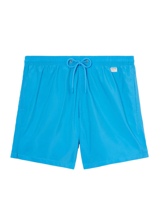 St Barth Lighting Pantone Men's Swimwear Shorts Acqua Blue