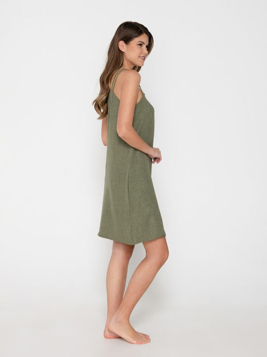 Luna Luna Sommer Nachthemd Khaki