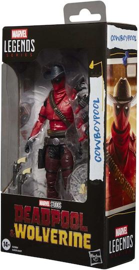 Figură De Acțiune Marvel Legends Deadpool & Wolverine Cowboypool Marvel Legends 15 Cm