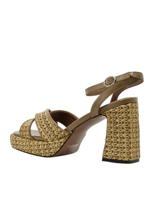 Beige Sandals