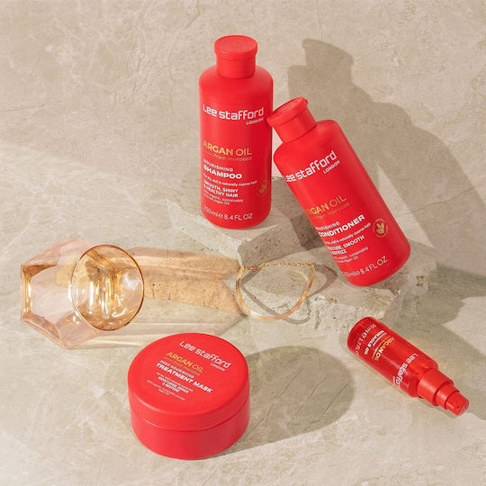 Lee Stafford Argan Oil From Morocco Shampoos Reconstruction/Nourishment & Hydration for All Hair Types 250ml