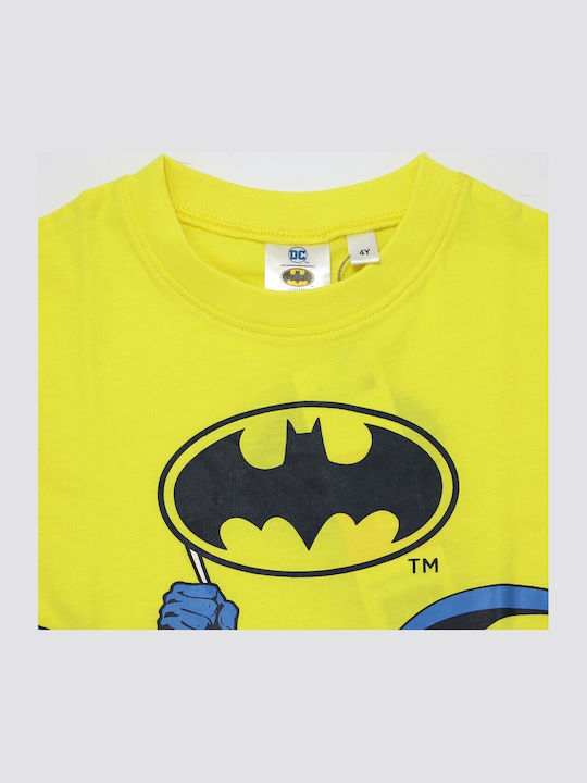 Kids Short-Sleeved Blouse Yellow