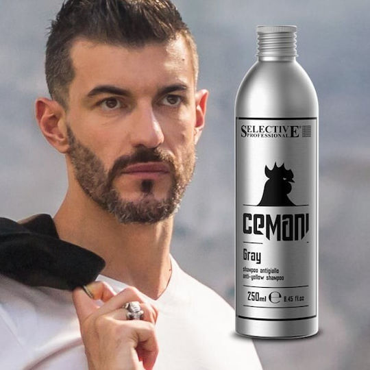 Selective Professional Cemani Gray Shampoo Shampoos for Coloured Hair 250ml
