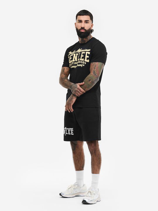 Herren Shorts Schwarz/Weiß