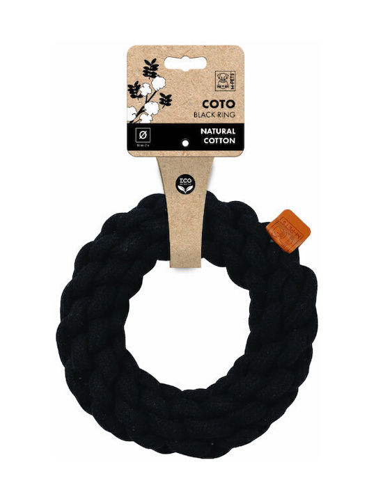 M-Pets Jucărie Cu Sfoară Pentru Căței 13 Cm Negru 1 Bucată