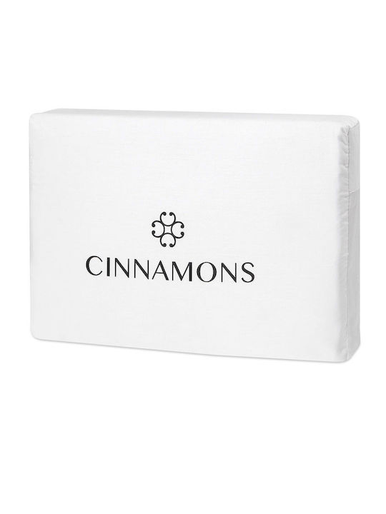 Cinnamons Плик за Завивка Кинг Сайз 270x250 Бял