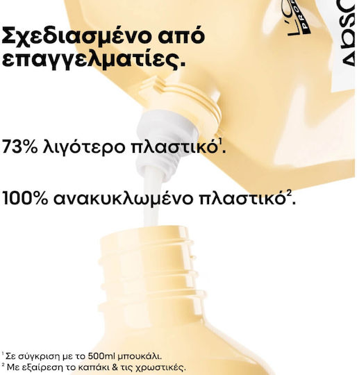 L'Oréal Professionnel Absolut Repair Refill Σαμπουάν Αναδόμησης/Θρέψης για Ταλαιπωρημένα Μαλλιά 1000ml