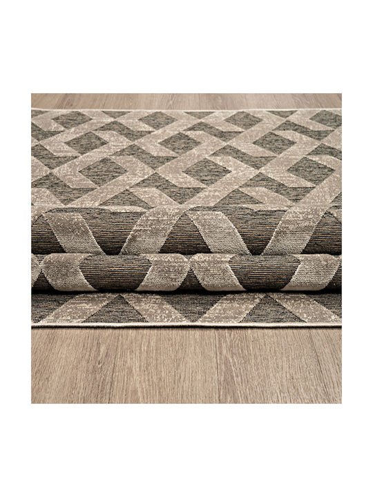 Newplan Lux 2955/27 Summer Bedroom Rug Sets Brown 3 Pieces